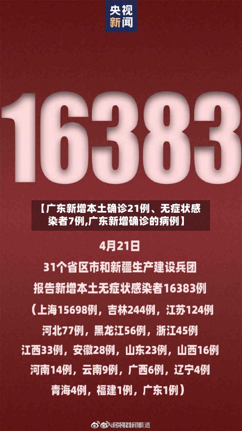【广东新增本土确诊21例	、无症状感染者7例,广东新增确诊的病例】-第2张图片
